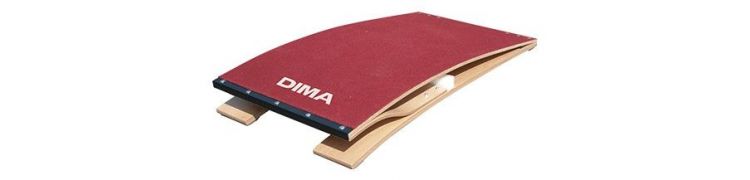 GYMNASTIC SPRINGBOARD AND TRAMPETTE