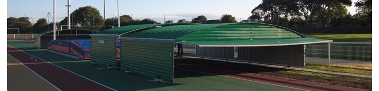 POLE VAULT LANDIND GARAGES / SHEDS AND WEATHER COVERS