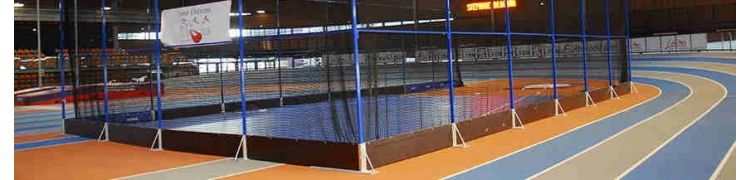 Cages, cercle et plateau de lancer de poids| Athlétisme | Dimasport