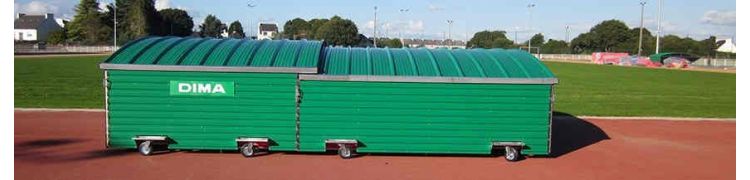 SHEDS AND GARAGES FOR SPORT EQUIPMENT | DIMASPORT