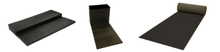 BLACK MATS FOR CIRCUS AND SHOWS | SPORT EQUIPMENT | DIMASPORT