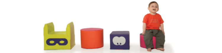 SEATS, POUFS AND BENCHES FOR YOUNG CHILDREN
